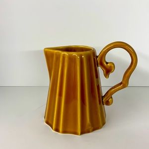 MCM Mid Century Modern Design Creamer Cup Mug Style-Eyes Baum Bros Ceramic Brown